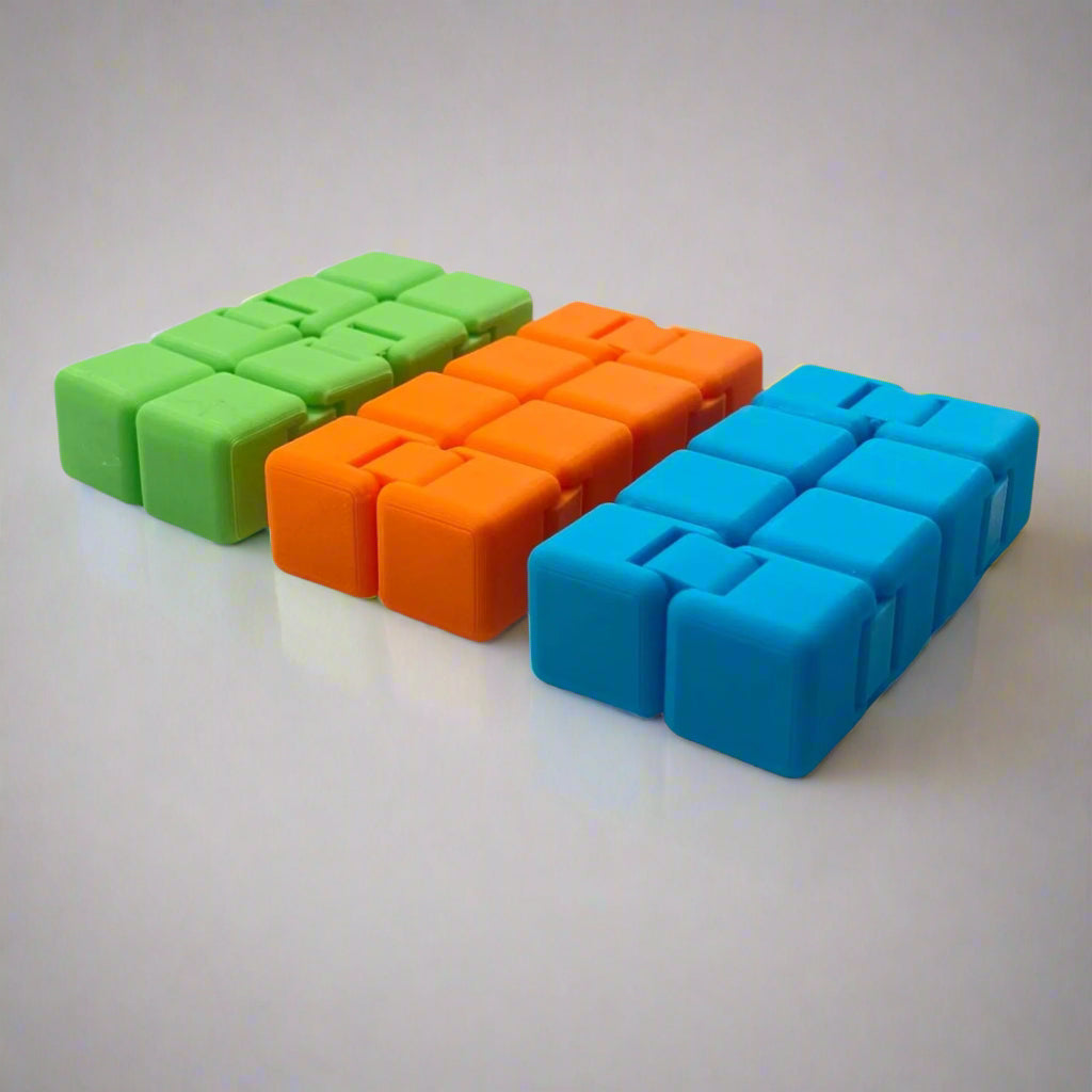 Stress relief sensory toy – infinity cube design