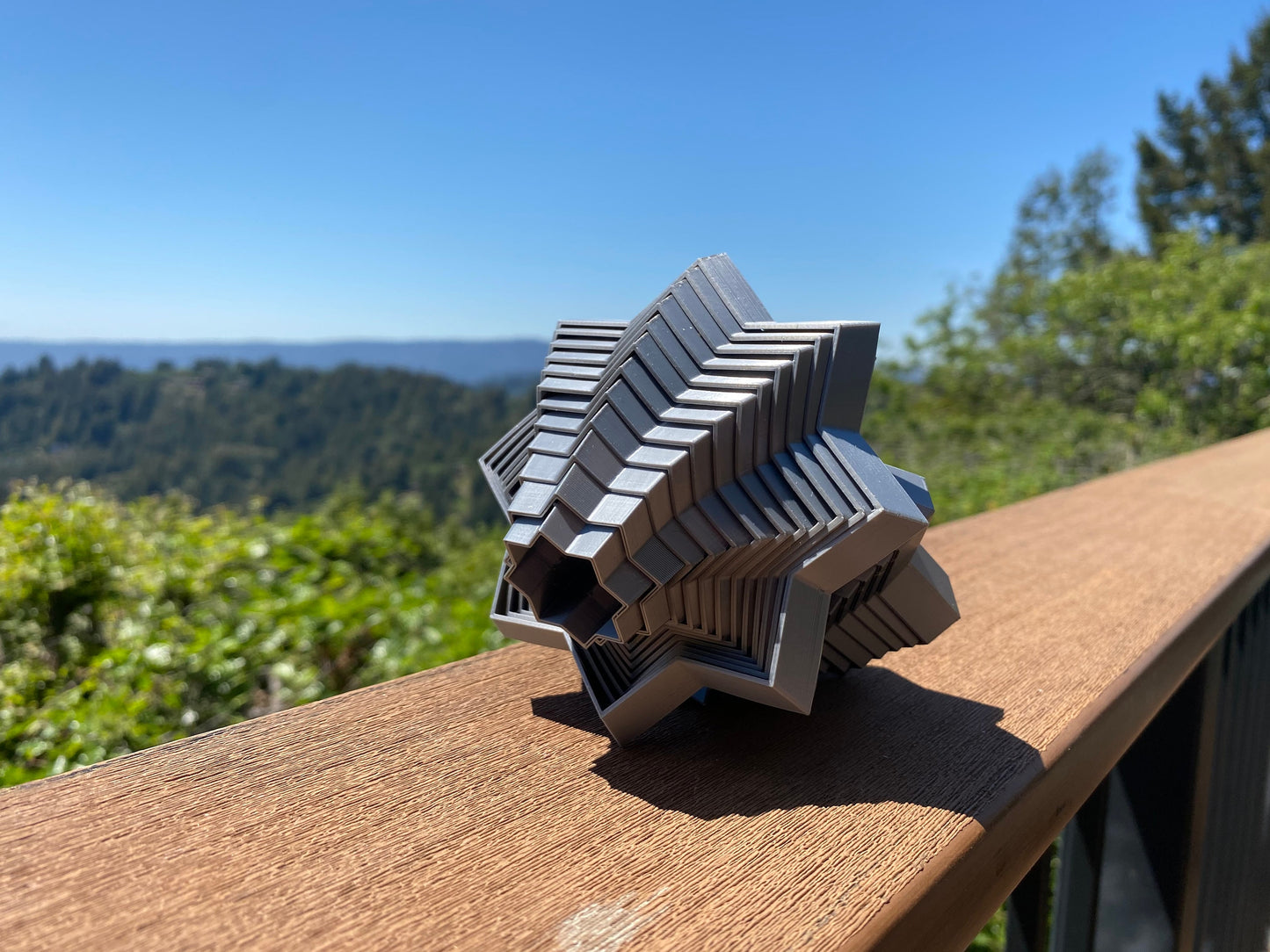 Fidget Star Sensory Toy - Star 8 Point Fidget - Stress Relief - Toys for Geeks - Autism - Desk Toy - 3D Printed