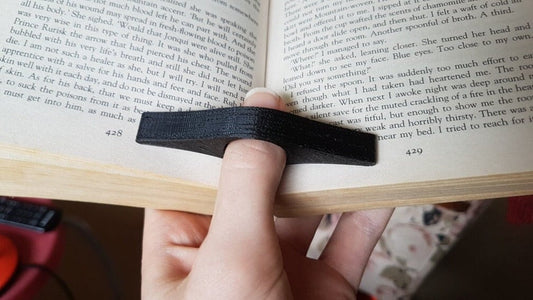 Book Page Holder | Thumb Page Holder | Book Holder | Bookworm | 3D Printed | Reading | Book Accessories | Gifts for Book Lovers