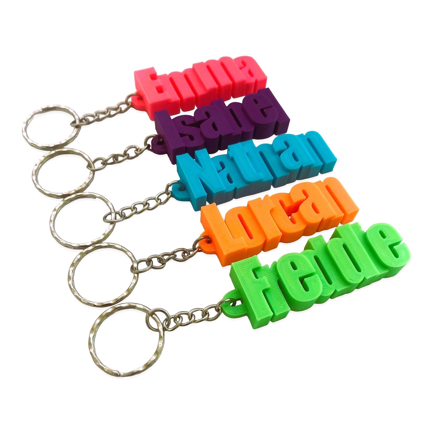 Custom Name Keychain - Personalized - Gifts for Children - Gifts for Her - Gifts for Him - Party Bag Fillers - Name Tags - School Bag